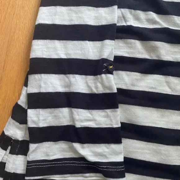 NWoT Anthropologie 9-Hi5 StCl Striped Sequined Shirt - Picture 6 of 6